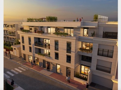 APPARTEMENT T2 NEUF A VENDRE - ST MAUR DES FOSSES ADAMVILLE - 44.55 m2 - 300�000�&euro;