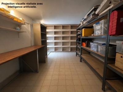 Local commercial à rafraîchir 58 m² à Neuilly-Plaisance (limite Le Perreux), terrain 169 m², garage 16 m². Centre-ville, RER, bus. 313 000 €
