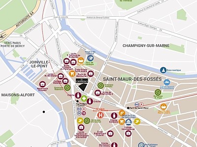 APPARTEMENT T3 NEUF A VENDRE - PROGRAMME NEUF - ST MAUR DES FOSSES VIEUX SAINT MAUR