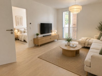 TYPE 2 pièces - 42,3 m² - 380 000 € - Quartier Polangis, Joinville-le-Pont