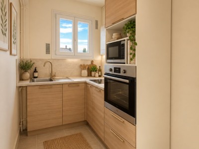 APPARTEMENT T2 A VENDRE - LA VARENNE ST HILAIRE - 43.5 m2 - 249 000 &euro;