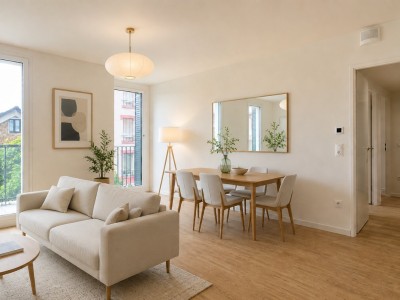 TYPE 3 pièces - 58.5 m² - 530 000 € - Quartier Polangis, Joinville-le-Pont