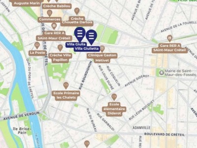 APPARTEMENT T3 NEUF A VENDRE - ST MAUR DES FOSSES - 56.47 m2 - 520 000 &euro;