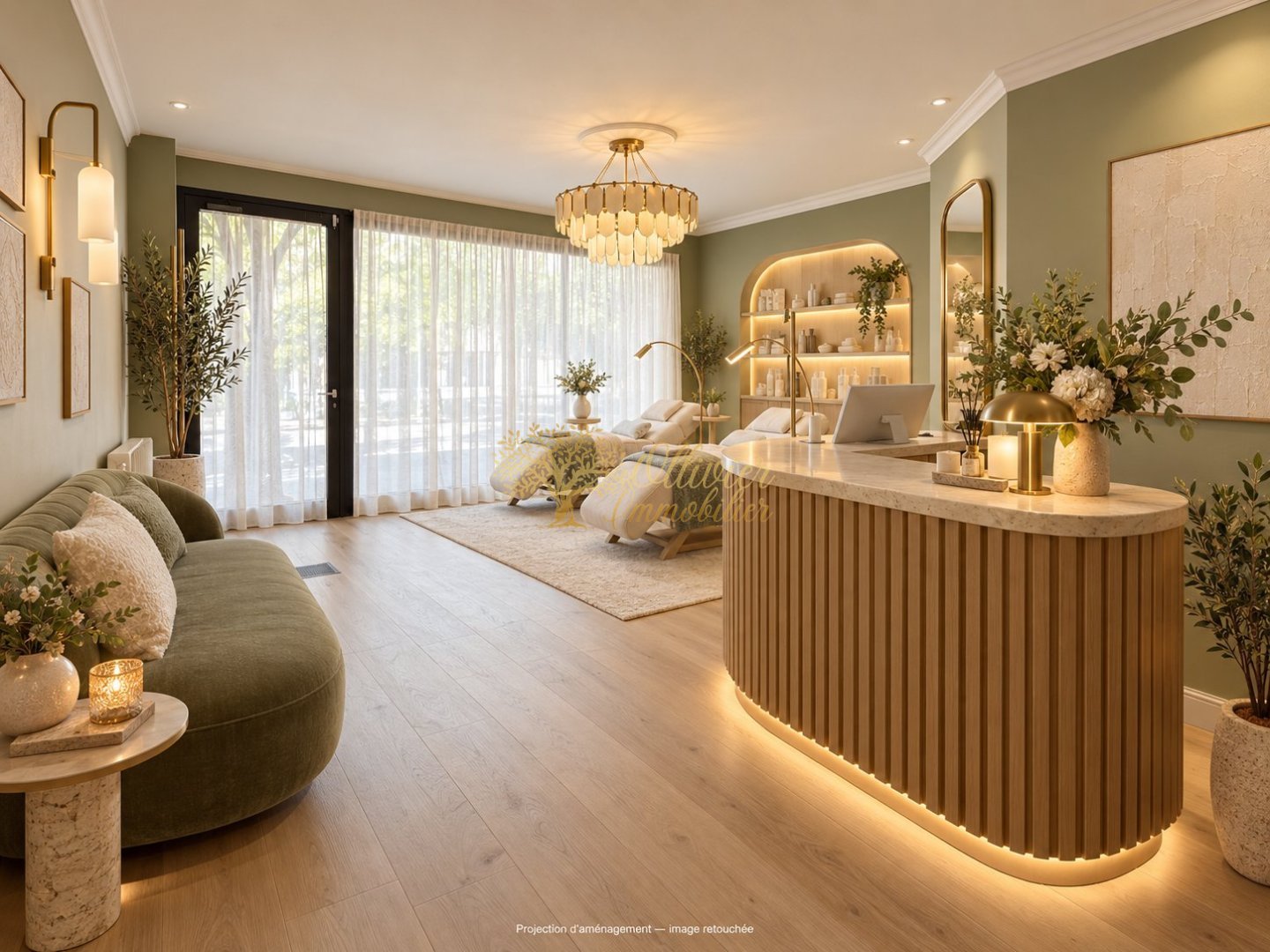 FONDS DE COMMERCE A CEDER - BEAUTE - ESTHETIQUE - COIFFURE - LA VARENNE ST HILAIRE - 61 m2 - 55 000 &euro;