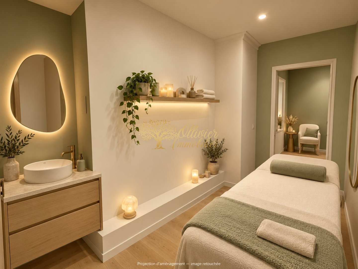 FONDS DE COMMERCE A CEDER - BEAUTE - ESTHETIQUE - COIFFURE - LA VARENNE ST HILAIRE - 61 m2 - 55 000 &euro;