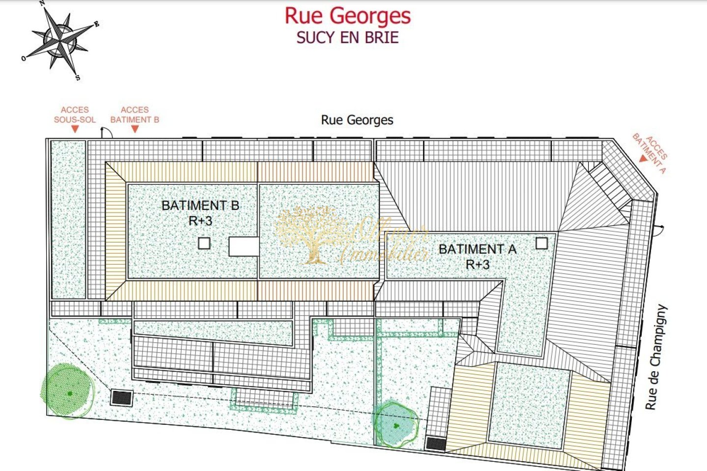 PROGRAMME NEUF A VENDRE - SUCY EN BRIE Centre ville