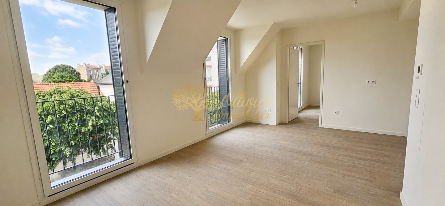 TYPE 2 pièces - 39,5 m² - 360 000 € - Quartier Polangis, Joinville-le-Pont
