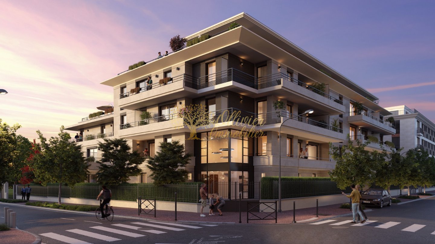 APPARTEMENT T2 NEUF A VENDRE - LA VARENNE ST HILAIRE - 44.53 m2 - 350�000�&euro;