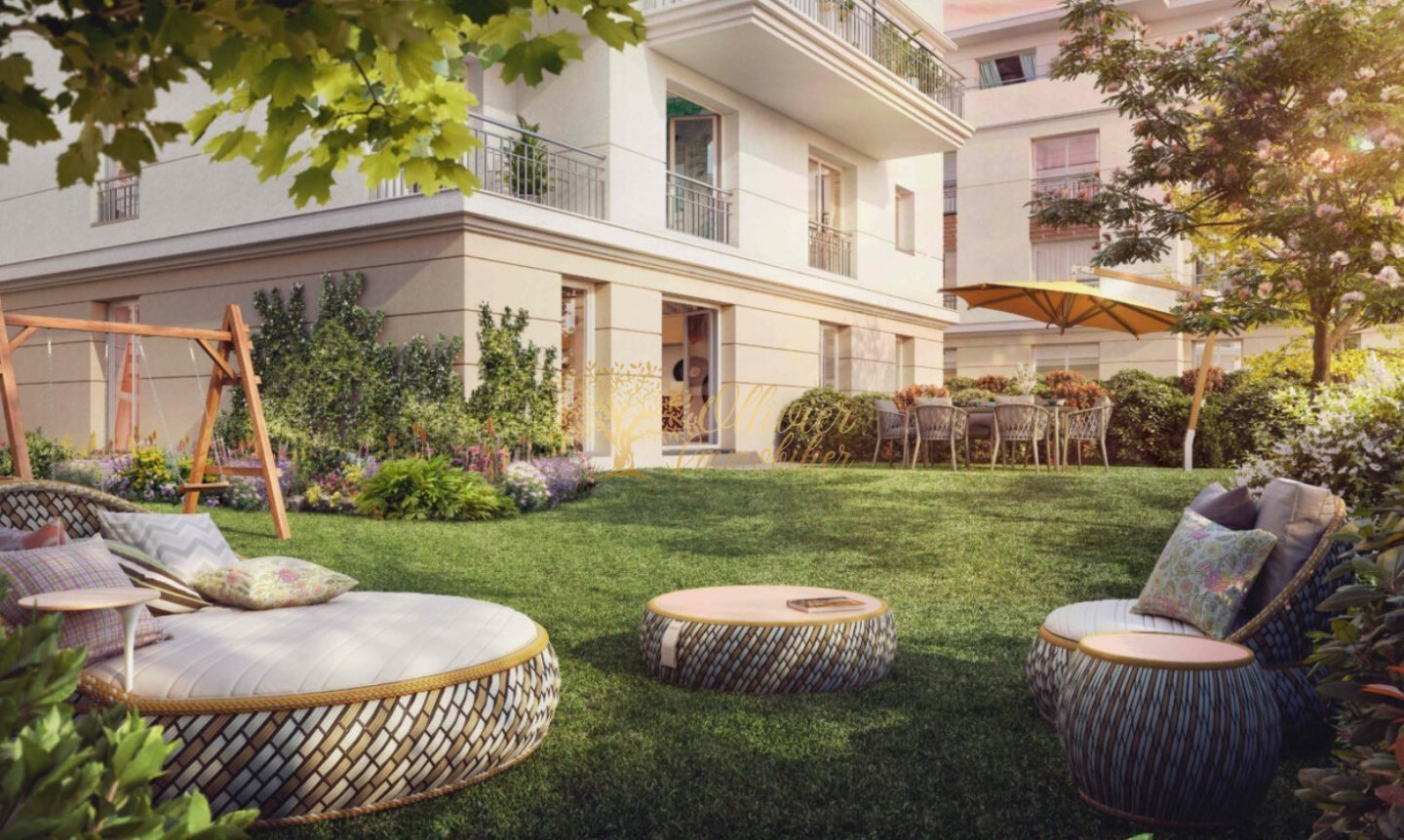 APPARTEMENT T2 NEUF A VENDRE - NOISEAU CENTRE VILLE - 40.55 m2 - 223 500 &euro;