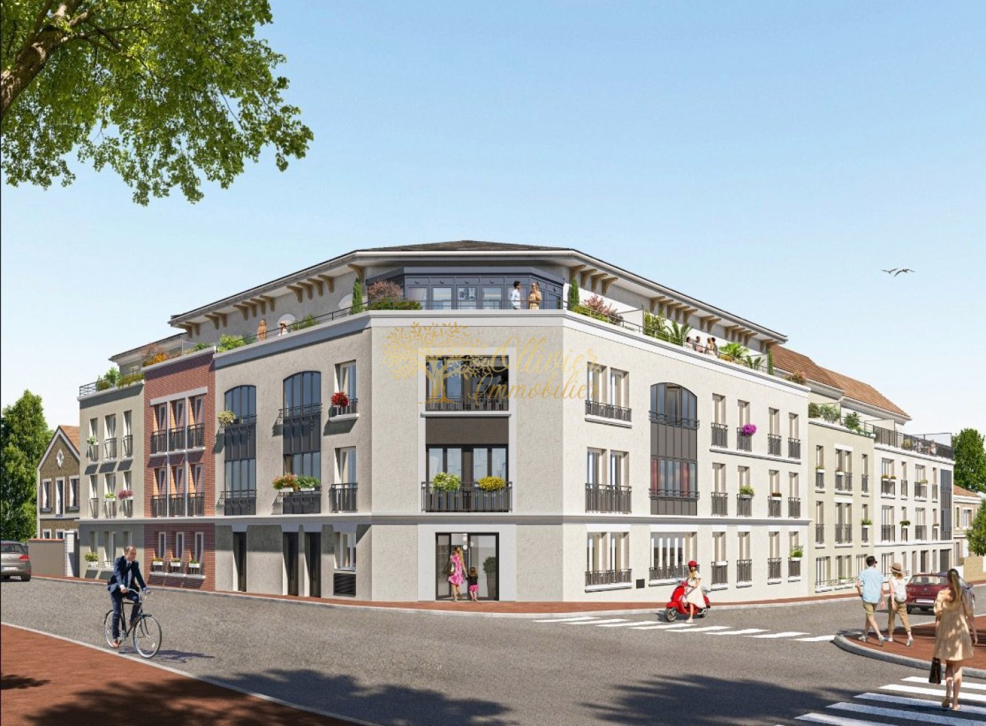 APPARTEMENT T2 NEUF A VENDRE - SUCY EN BRIE Centre ville - 39.69 m2 - 273 900 &euro;