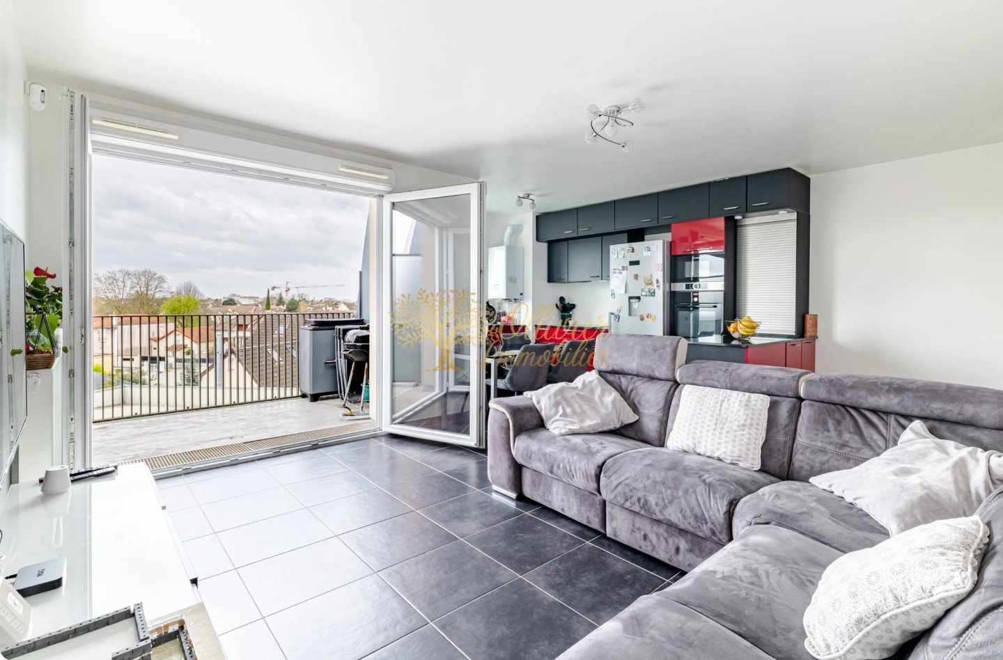 Appartement 3 pi�ces de 64 m� au derni�re �tage avec terrasse