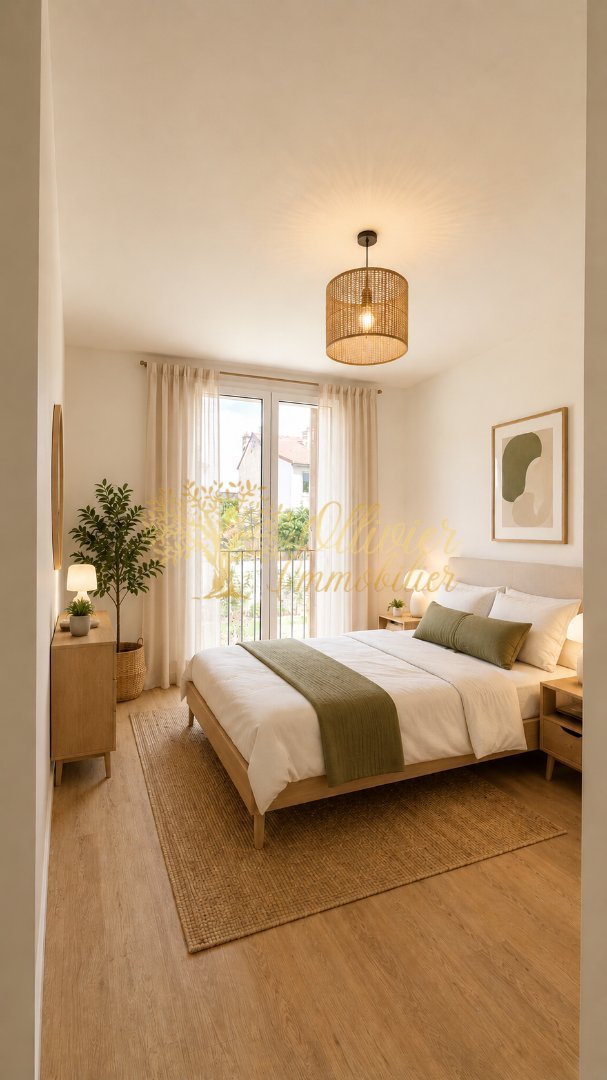 TYPE 3 pièces - 62.1 m² - 565 000 € - Quartier Polangis, Joinville-le-Pont