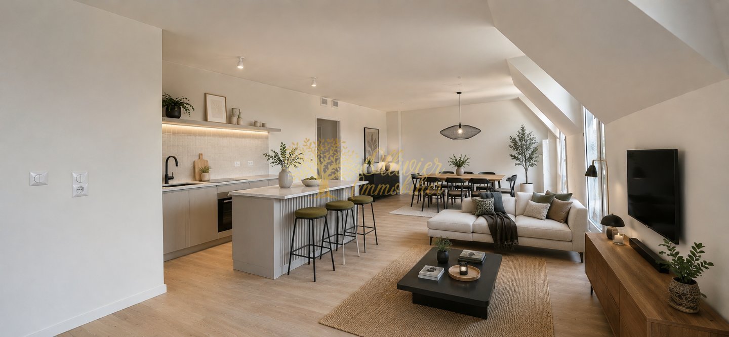 TYPE 3 pièces - 81,6 m² - 740 000 € - Quartier Polangis, Joinville-le-Pont