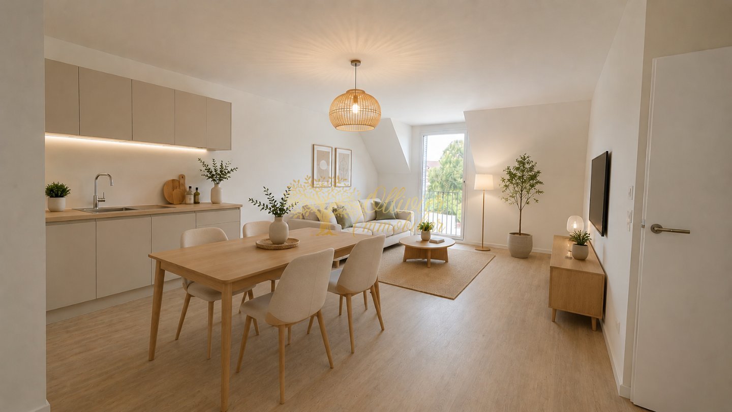 TYPE 3 pièces - 60.1 m² - 550 000 € - Quartier Polangis, Joinville-le-Pont