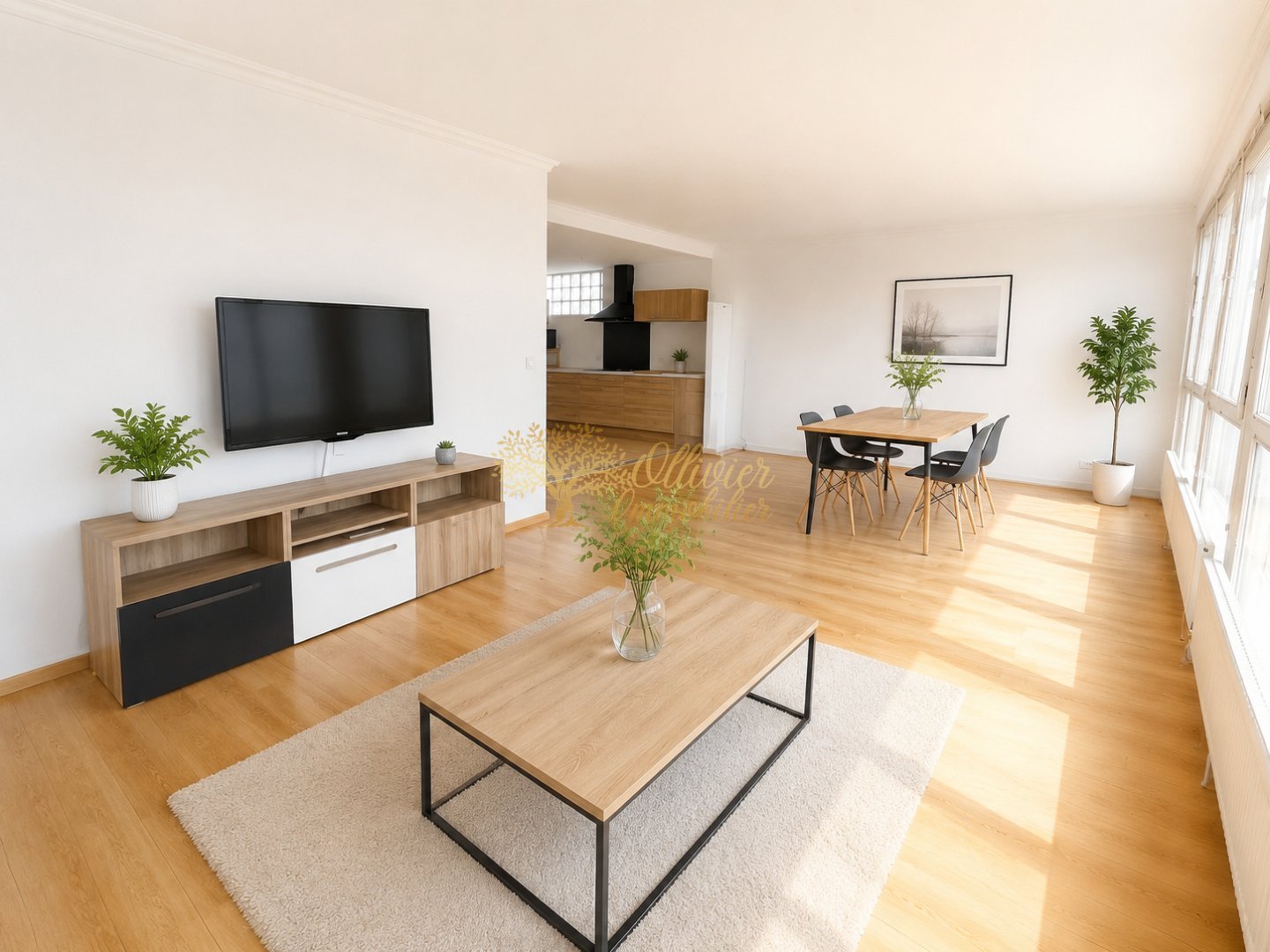 APPARTEMENT T3 A VENDRE - ST MAUR DES FOSSES - 77 m2 - 299 000 &euro;