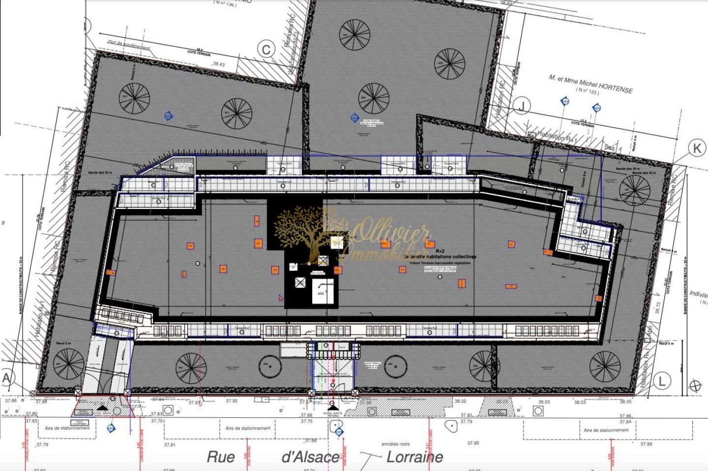 APPARTEMENT T3 NEUF A VENDRE - ST MAUR DES FOSSES - 67.88 m2 - 585 000 &euro;