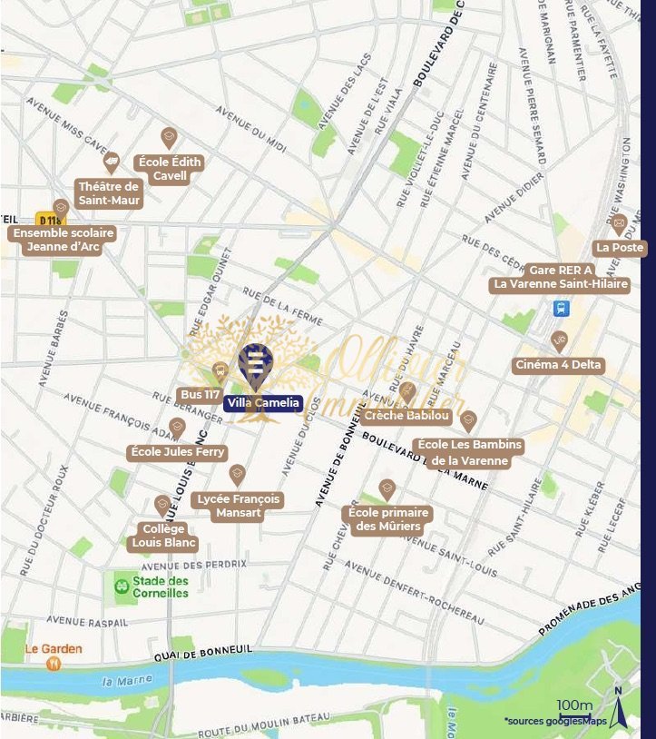 APPARTEMENT T4 NEUF A VENDRE - ST MAUR DES FOSSES - 92.4 m2 - 795 000 &euro;